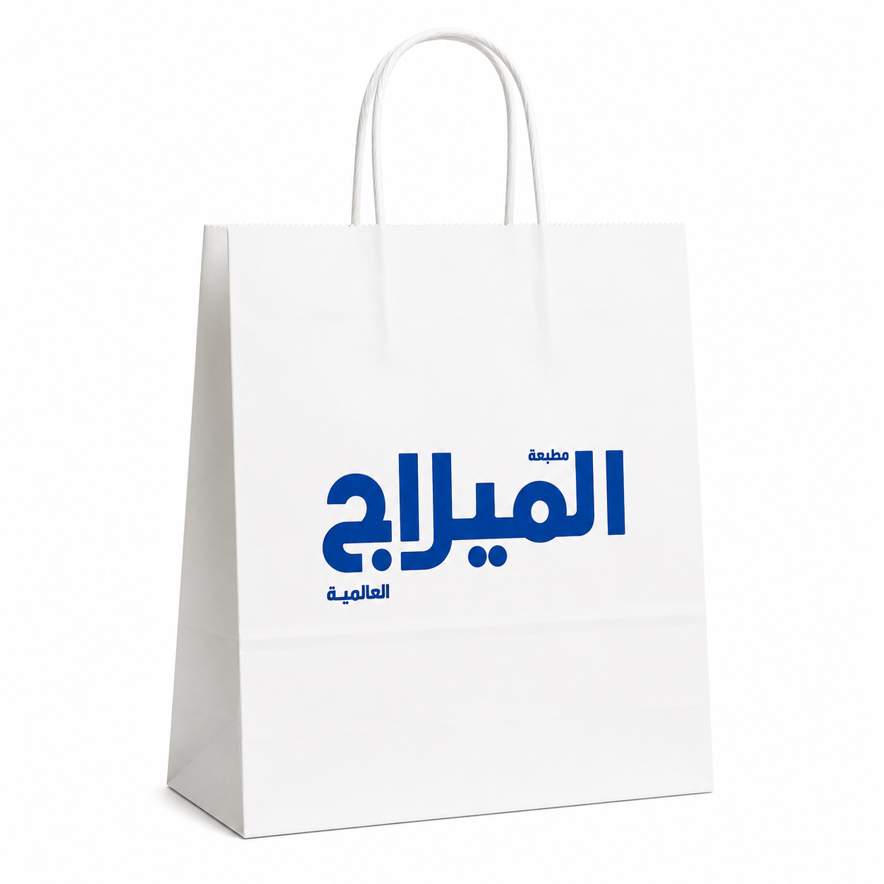 كيس ورقي أبيض